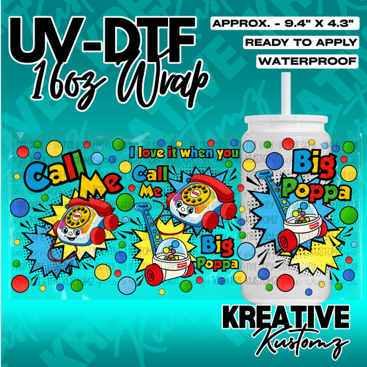 KK-4934 | UVDTF | 16oz Glass Can Libbey Wrap