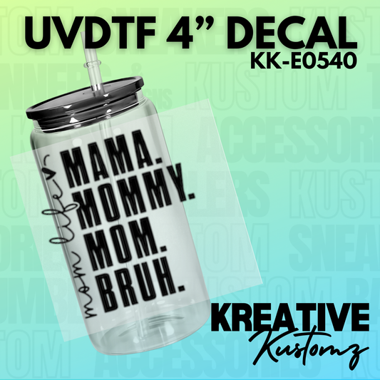 Mom Life Decal