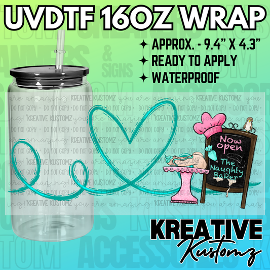 KK-2733| UVDTF | 16oz Glass Can Libbey Wrap