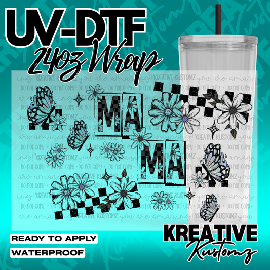 UV DTF Cup Wrap for 24oz Tumblers