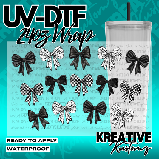 UV DTF Cup Wrap for 24oz Tumblers