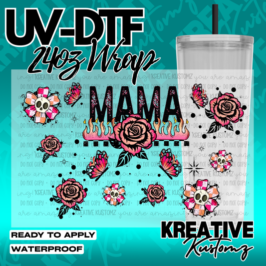 UV DTF Cup Wrap for 24oz Tumblers