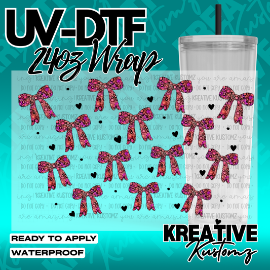 UV DTF Cup Wrap for 24oz Tumblers