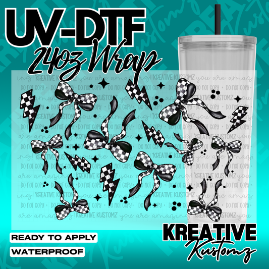 UV DTF Cup Wrap for 24oz Tumblers