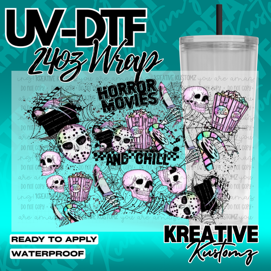 UV DTF Cup Wrap for 24oz Tumblers