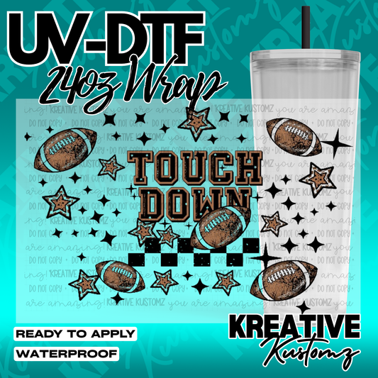 UV DTF Cup Wrap for 24oz Tumblers