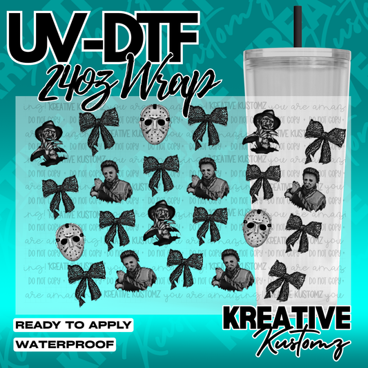 UV DTF Cup Wrap for 24oz Tumblers