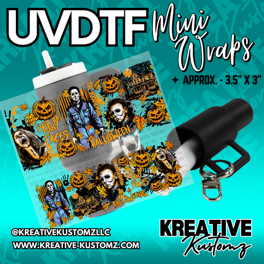 | UVDTF Mini Cup Keychain Wrap Decal