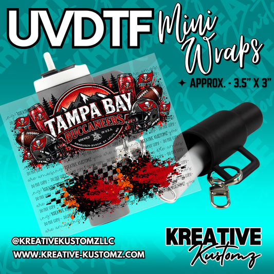 | UVDTF Mini Cup Keychain Wrap Decal