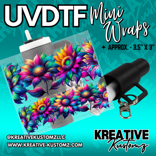 | UVDTF Mini Cup Keychain Wrap Decal