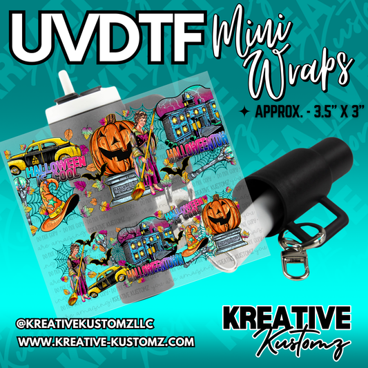 | UVDTF Mini Cup Keychain Wrap Decal