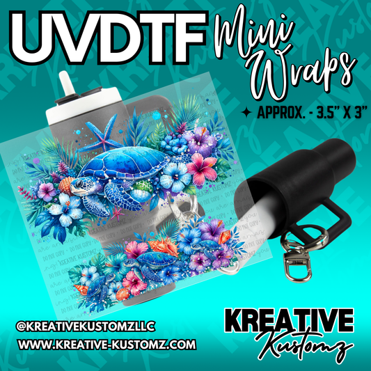 | UVDTF Mini Cup Keychain Wrap Decal