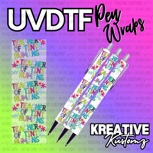 | UV DTF Pen Wrap Decal