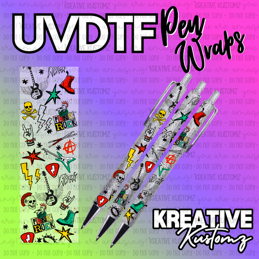 | UV DTF Pen Wrap Decal