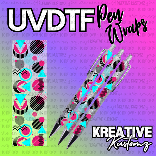 | UV DTF Pen Wrap Decal