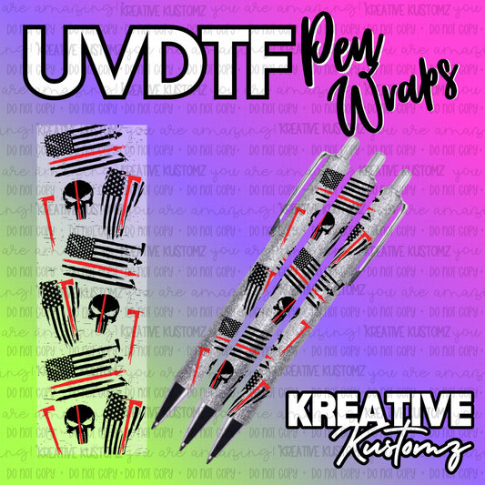| UV DTF Pen Wrap Decal