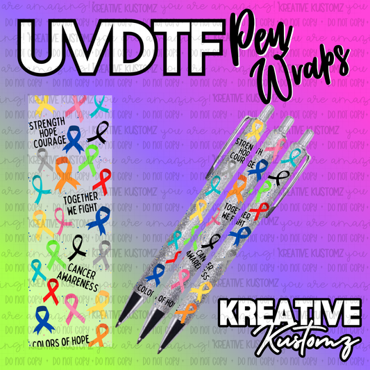 | UV DTF Pen Wrap Decal