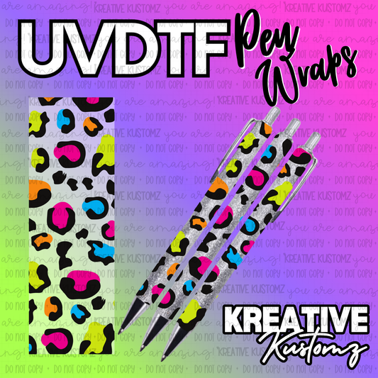| UV DTF Pen Wrap Decal