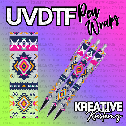 | UV DTF Pen Wrap Decal