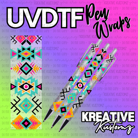 | UV DTF Pen Wrap Decal