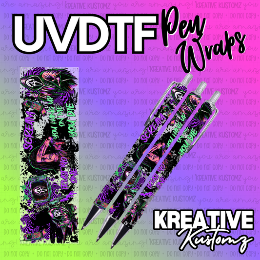 | UV DTF Pen Wrap Decal