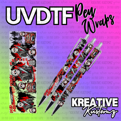 | UV DTF Pen Wrap Decal