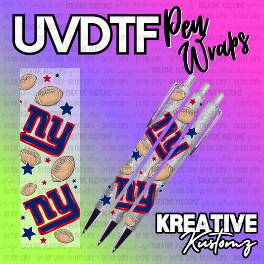 | UV DTF Pen Wrap Decal
