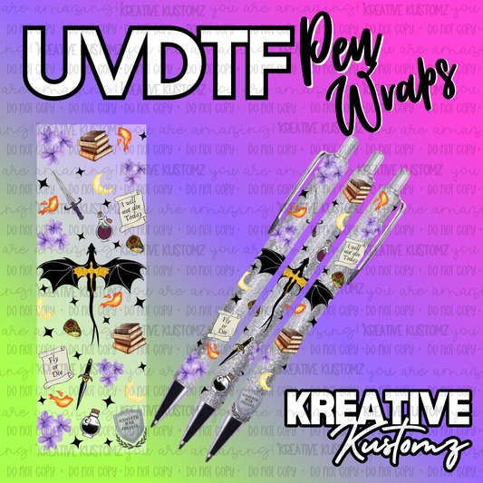 | UV DTF Pen Wrap Decal