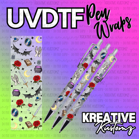 | UV DTF Pen Wrap Decal