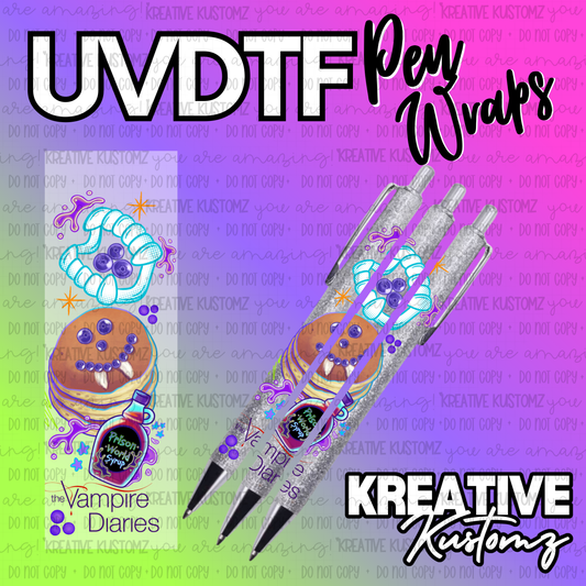 | UV DTF Pen Wrap Decal