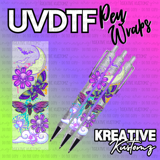 | UV DTF Pen Wrap Decal
