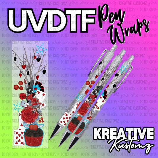 | UV DTF Pen Wrap Decal