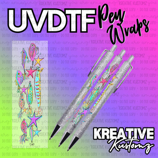 | UV DTF Pen Wrap Decal