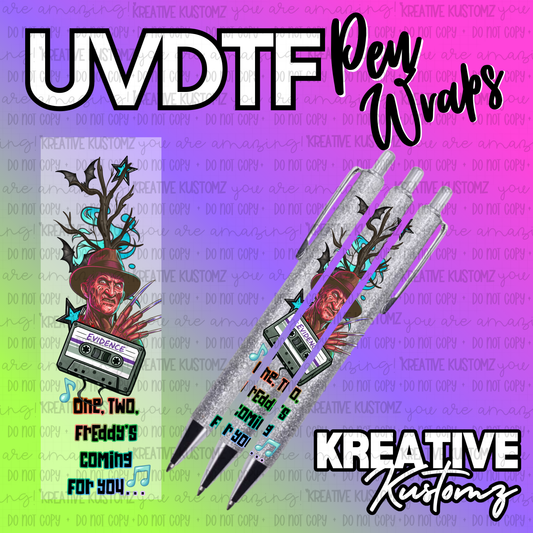 | UV DTF Pen Wrap Decal