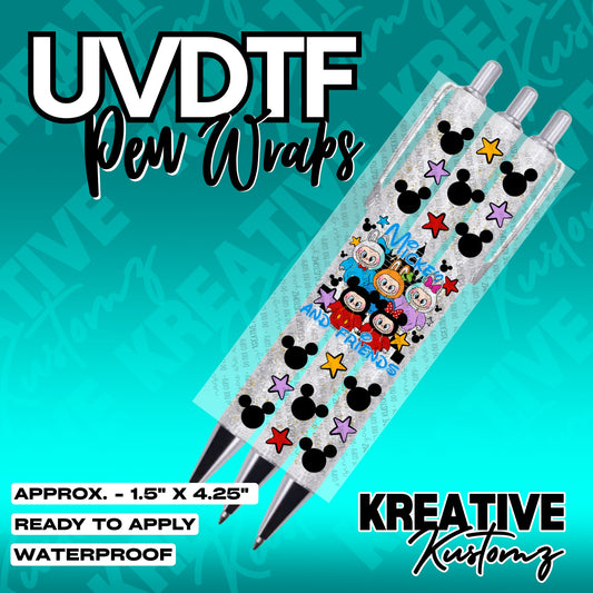 002 | UVDTF Pen Wrap Decal