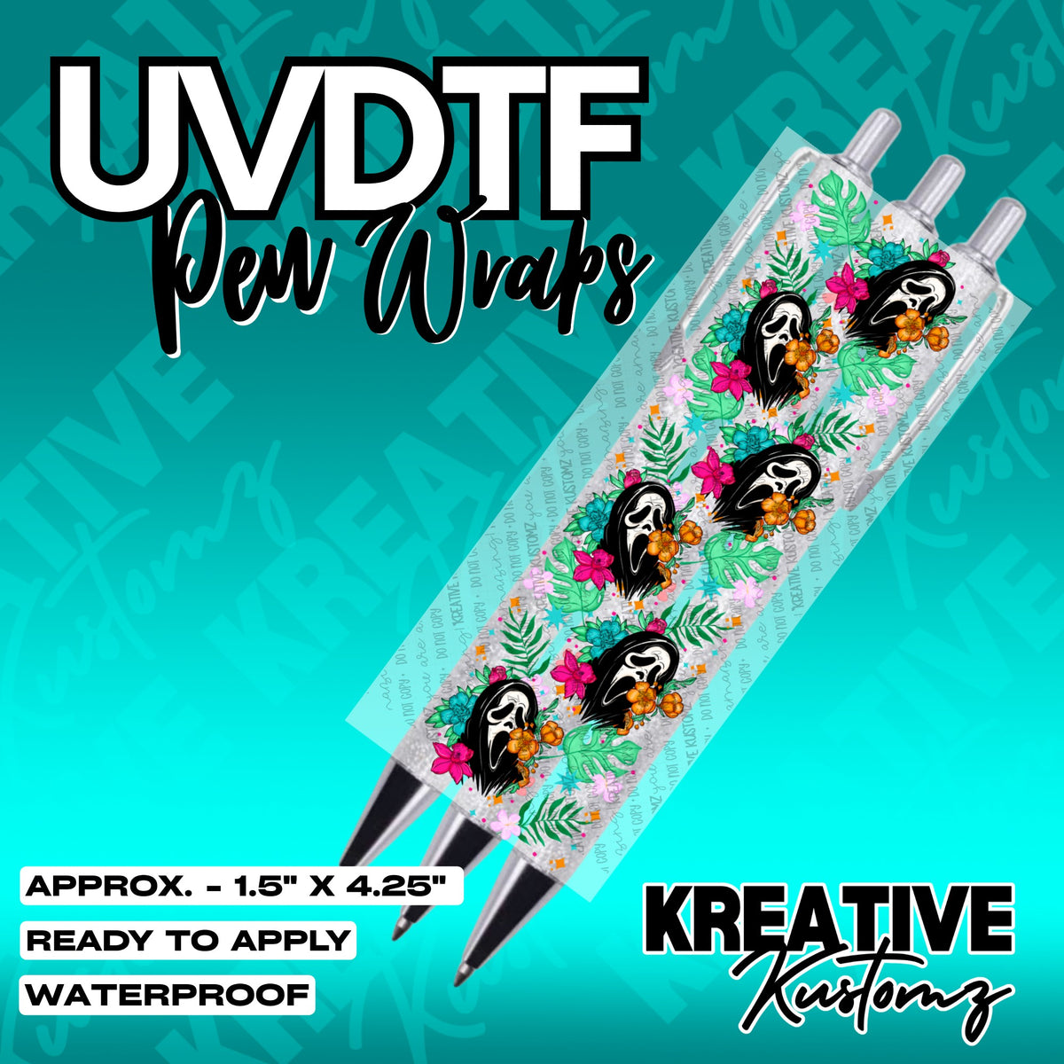 003 | UVDTF Pen Wrap Decal