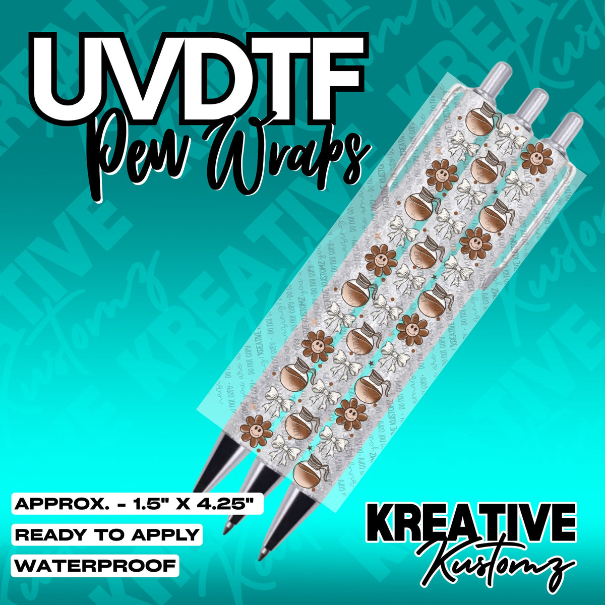 004 | UVDTF Pen Wrap Decal