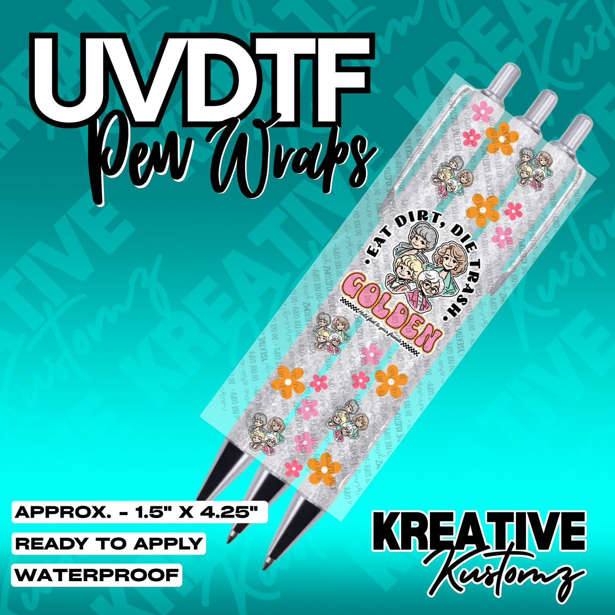 005 | UVDTF Pen Wrap Decal