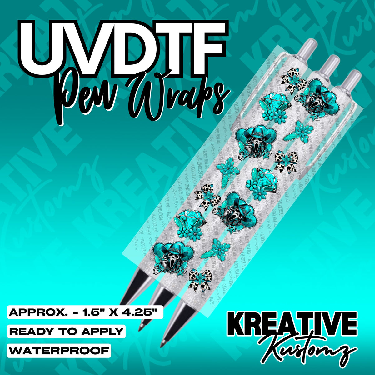 006 | UVDTF Pen Wrap Decal
