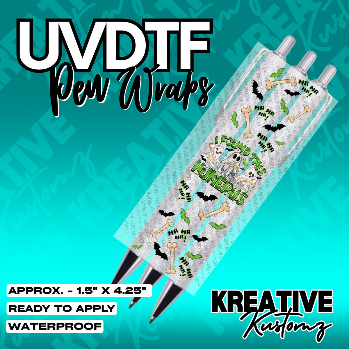 008 | UVDTF Pen Wrap Decal