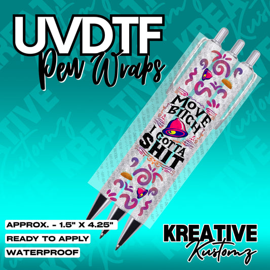 010 | UVDTF Pen Wrap Decal