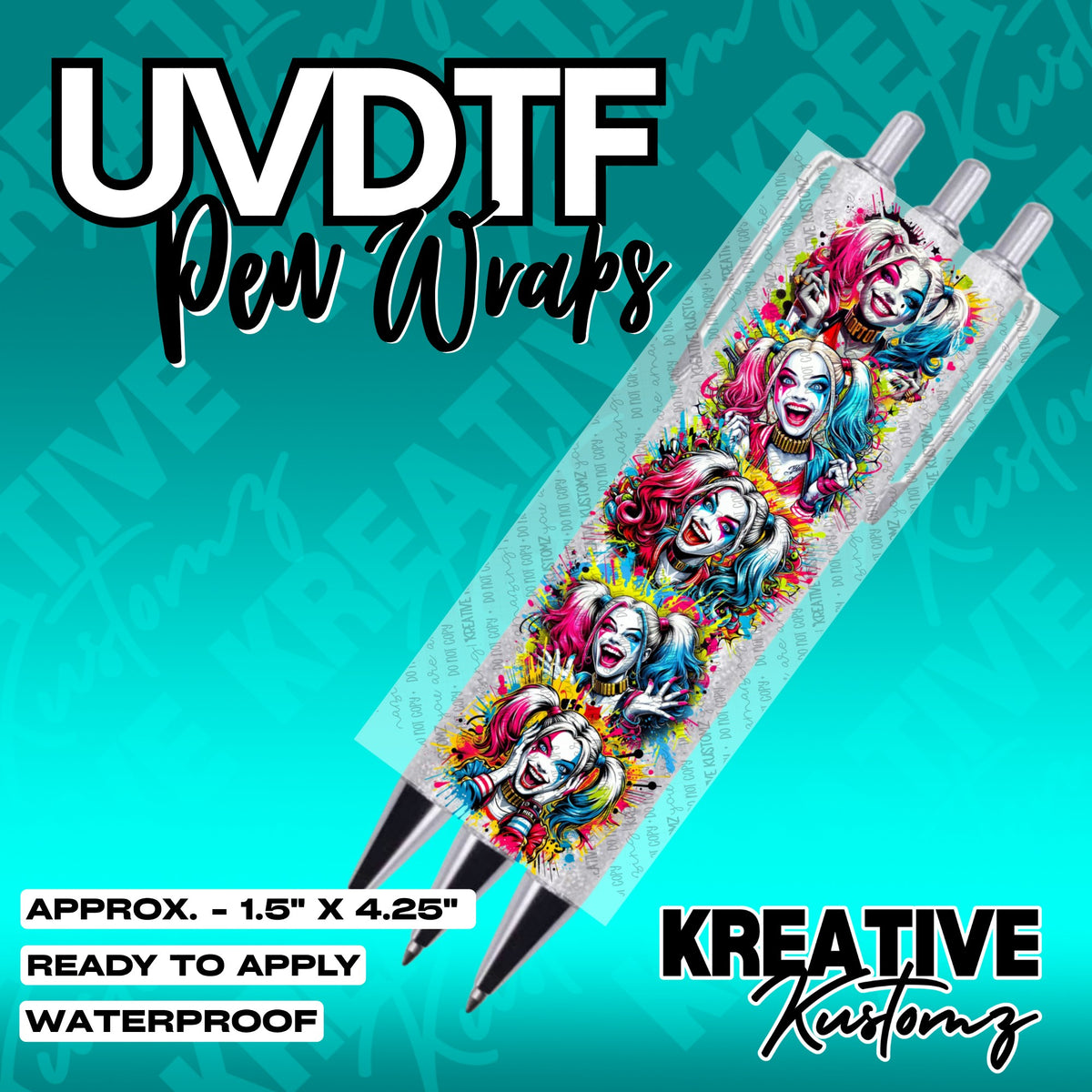 014 | UVDTF Pen Wrap Decal