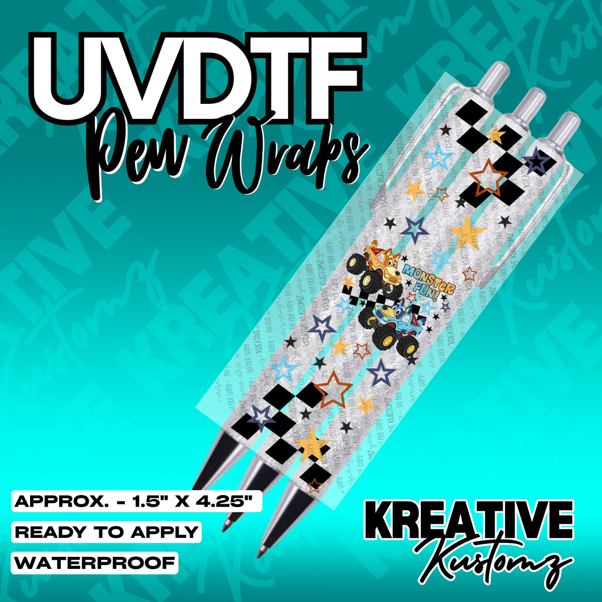 015 | UVDTF Pen Wrap Decal