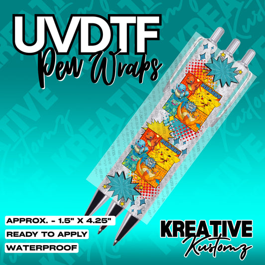 020 | UVDTF Pen Wrap Decal