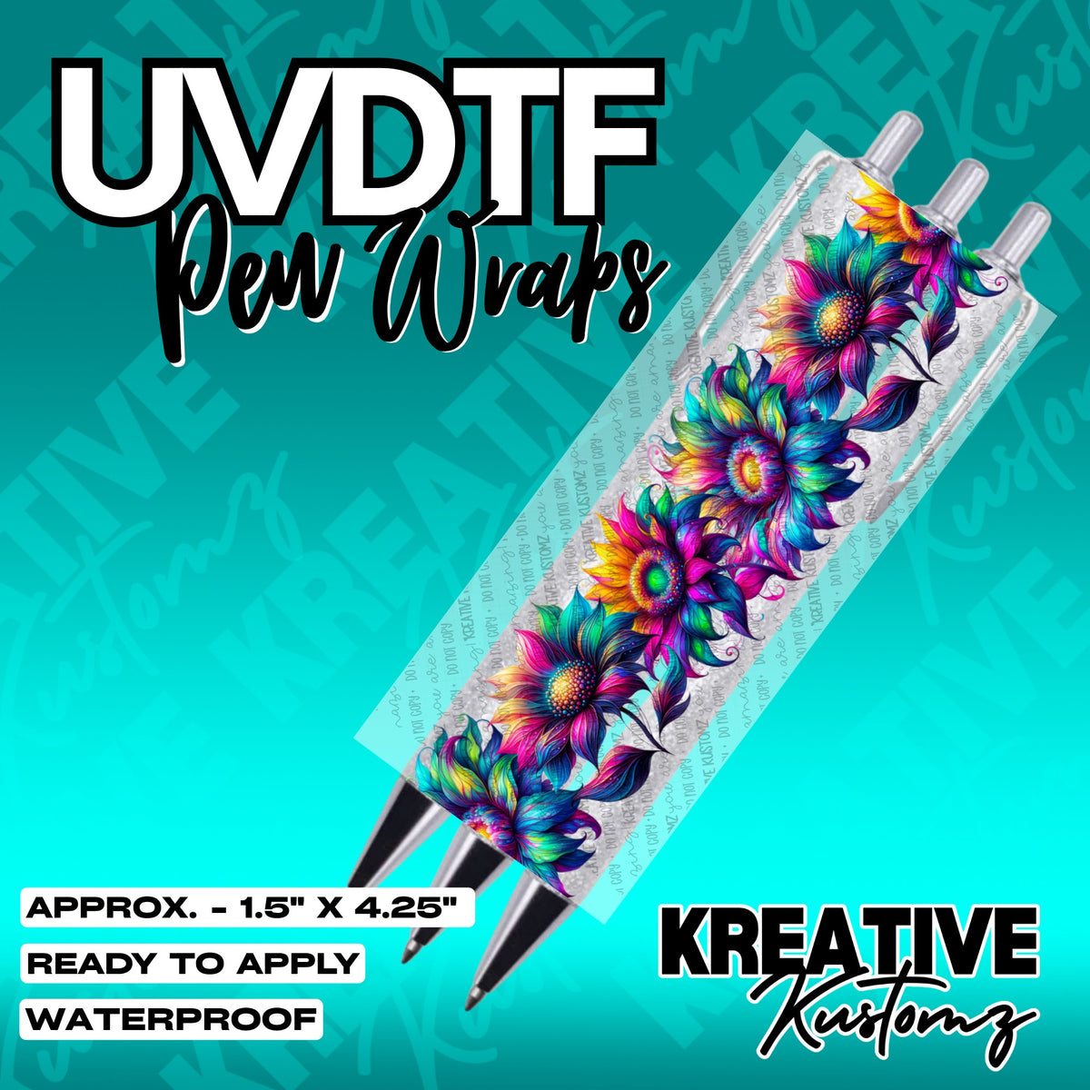 029 | UVDTF Pen Wrap Decal