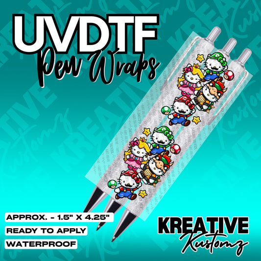 032 | UVDTF Pen Wrap Decal