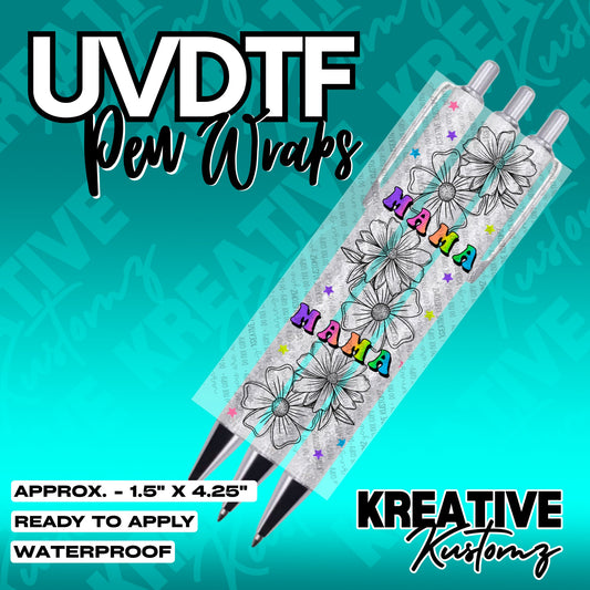 051 | UVDTF Pen Wrap Decal