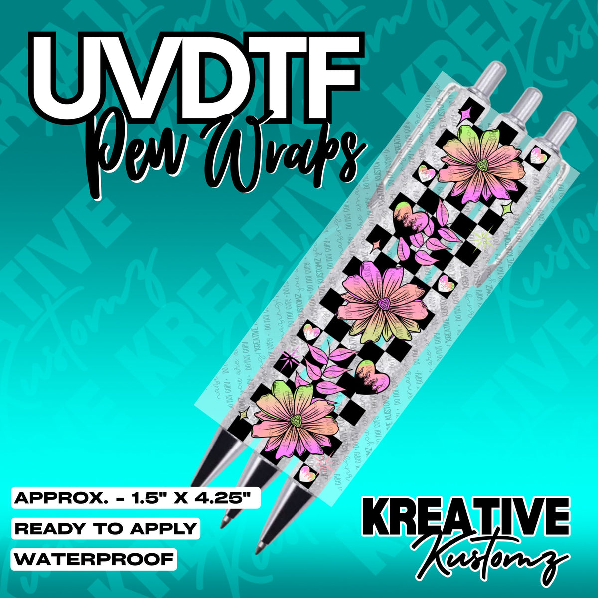 053 | UVDTF Pen Wrap Decal