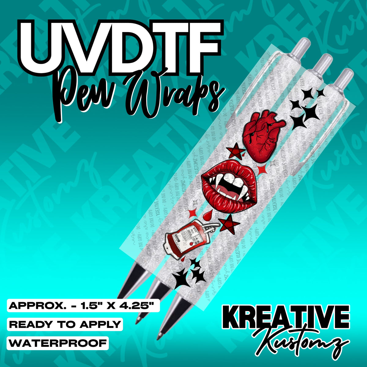 063 | UVDTF Pen Wrap Decal
