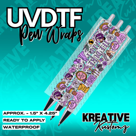 077 | UV DTF Pen Wrap Decal